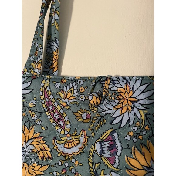 EUC Vera Bradley Original Small Tote Gemstone Paisley - Picture 5 of 15